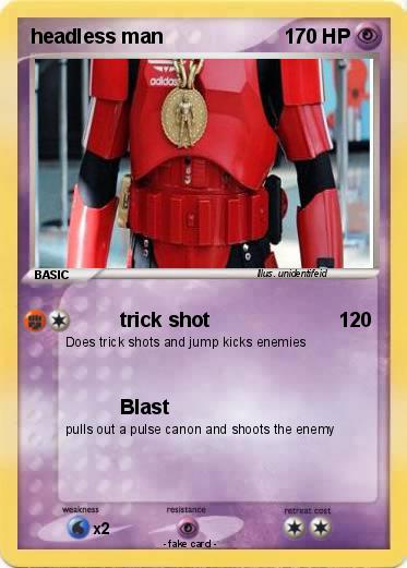 Pokemon headless man