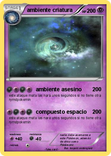 Pokemon ambiente criatura