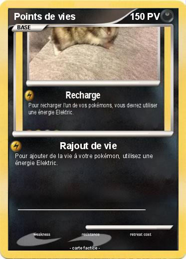 Pokemon Points de vies