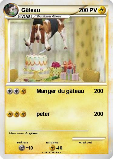 Pokemon Gâteau