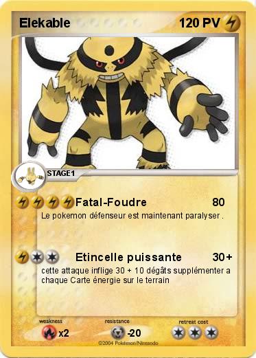 Pokemon Elekable