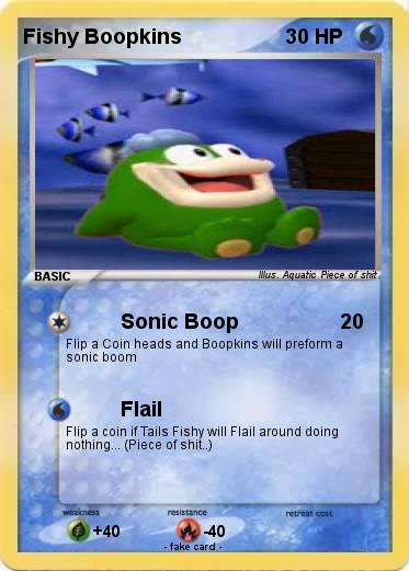 Pokemon Fishy Boopkins