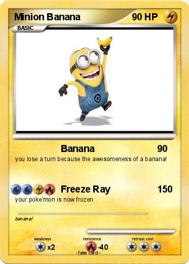 Pokemon Minion Banana