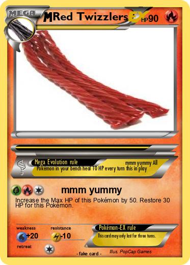 Pokemon Red Twizzlers