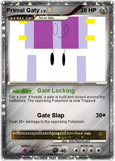 Pokemon Primal Gaty
