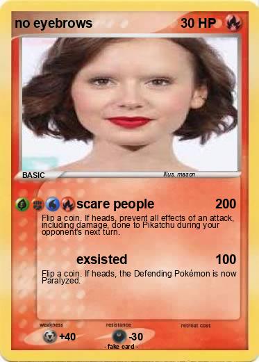 Pokemon no eyebrows