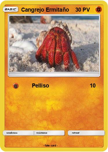 Pokemon Cangrejo Ermitaño