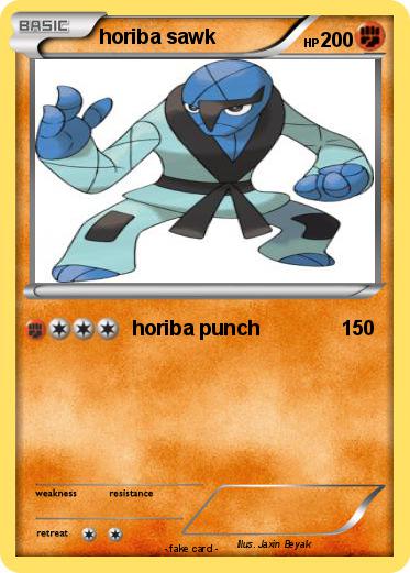 Pokemon horiba sawk