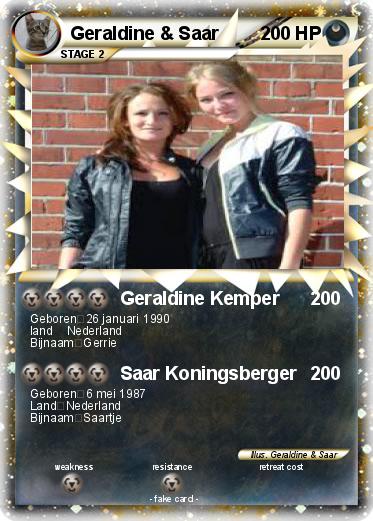 Pokemon Geraldine & Saar