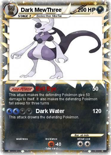 Pokemon Dark MewThree