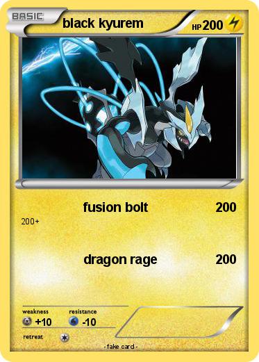 Pokemon black kyurem
