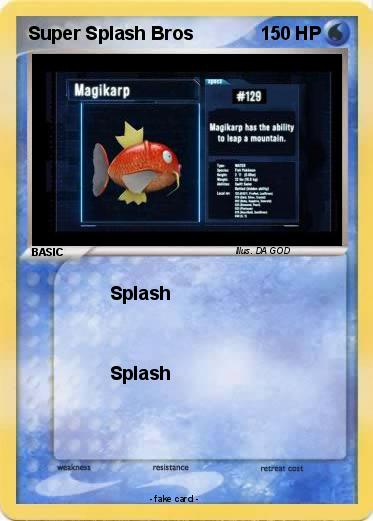Pokemon Super Splash Bros