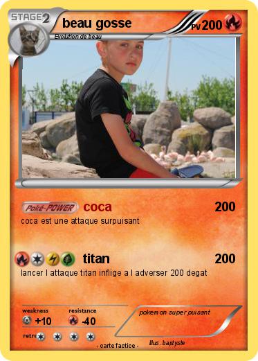 Pokemon beau gosse
