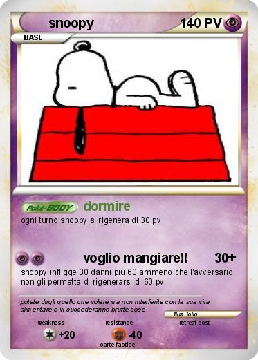Pokemon snoopy