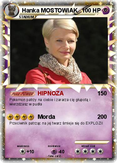 Pokemon Hanka MOSTOWIAK