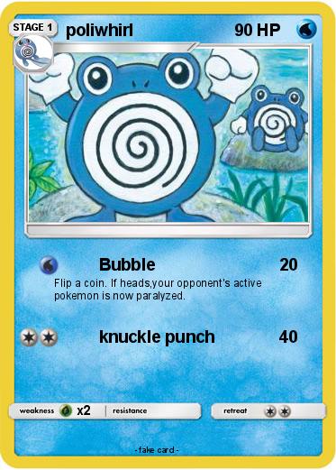 Pokemon poliwhirl