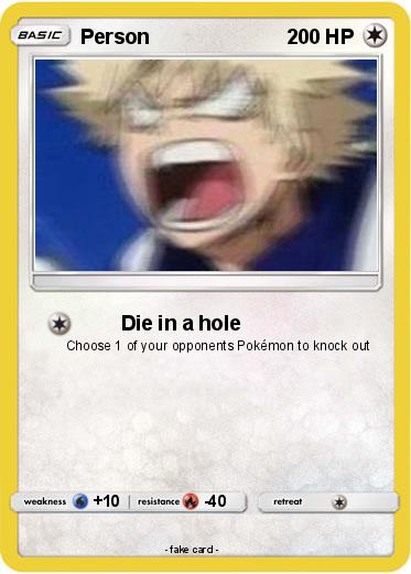 Pokemon Person