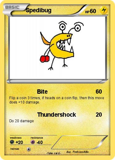 Pokemon Spedibug