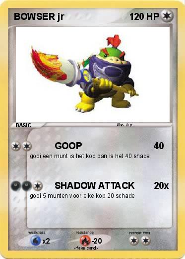 Pokemon BOWSER jr