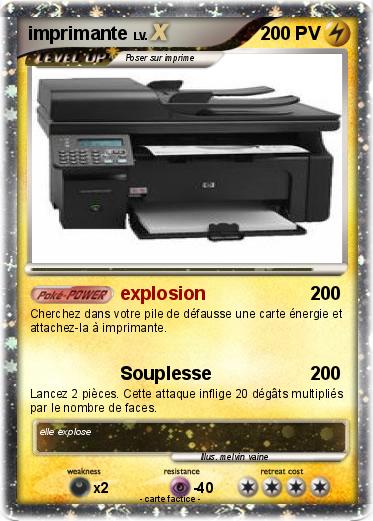 Pokemon imprimante