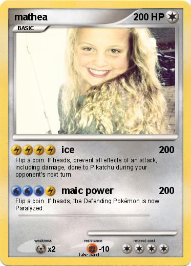 Pokemon mathea