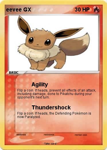 Pokemon eevee GX