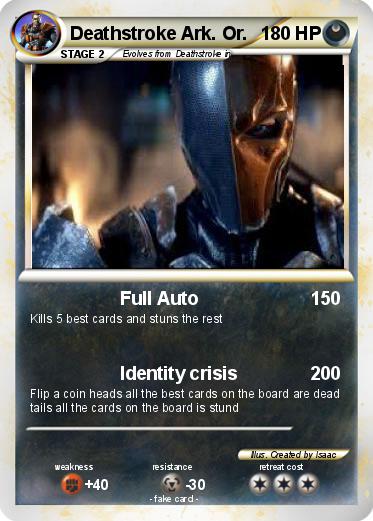 Pokemon Deathstroke Ark. Or.