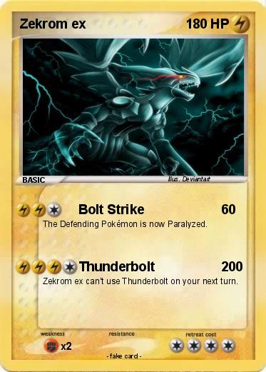 Pokemon Zekrom ex