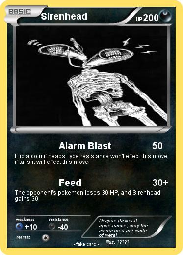 Pokemon Sirenhead