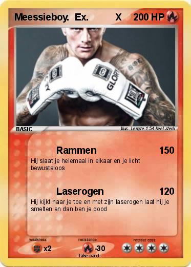 Pokemon Meessieboy.  Ex.          X