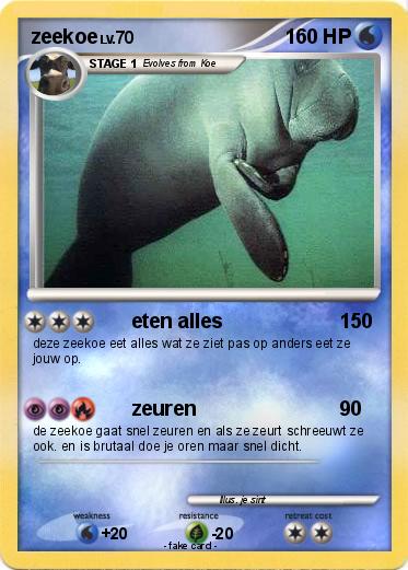 Pokemon zeekoe