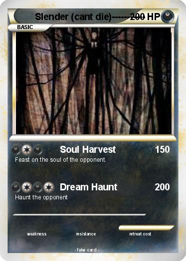 Pokemon Slender (cant die)-----------