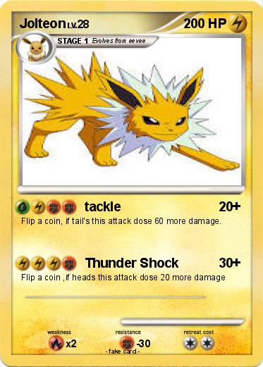 Pokemon Jolteon