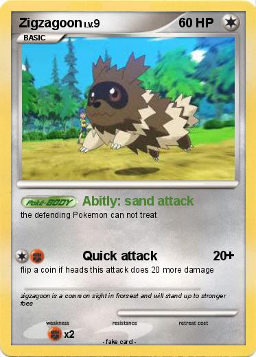 Pokemon Zigzagoon