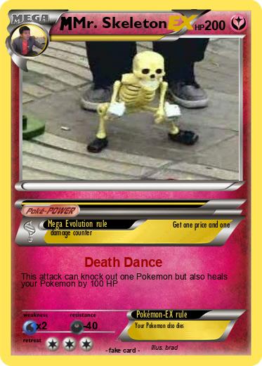 Pokemon Mr. Skeleton