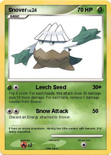 Pokemon Snover