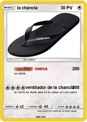 Pokemon la chancla