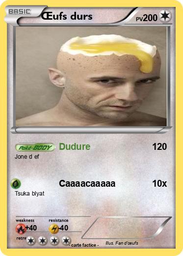 Pokemon Œufs durs