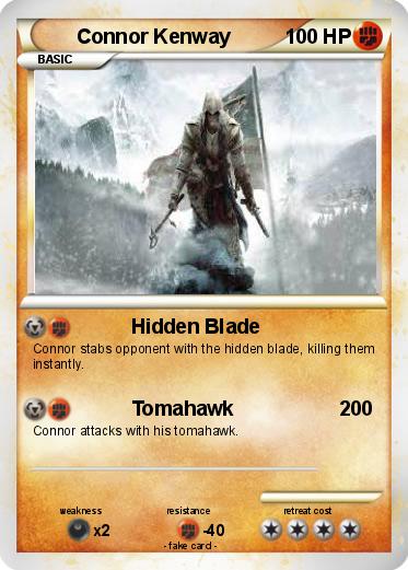 Pokemon Connor Kenway