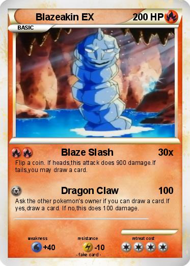 Pokemon Blazeakin EX