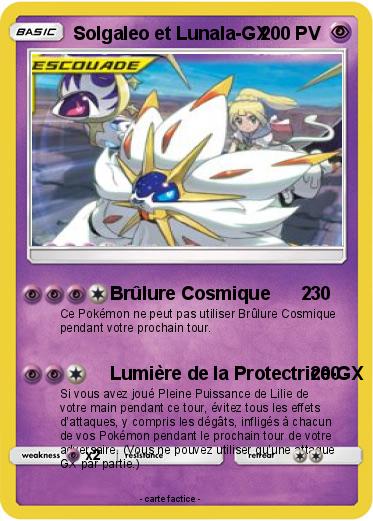 Pokemon Solgaleo et Lunala-GX