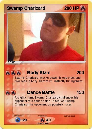 Pokemon Swamp Charizard