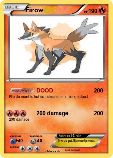 Pokemon Firow