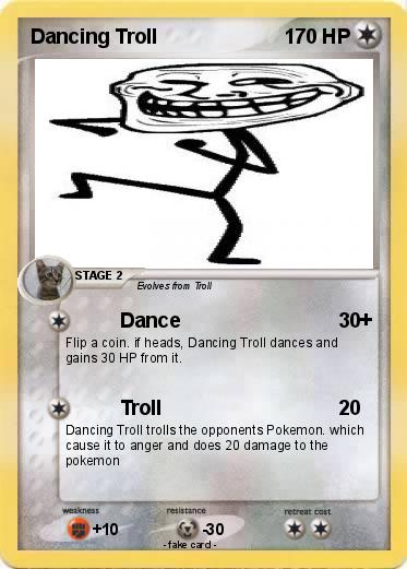 Pokemon Dancing Troll