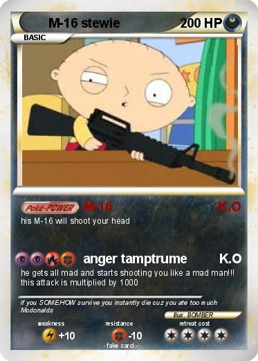 Pokemon M-16 stewie