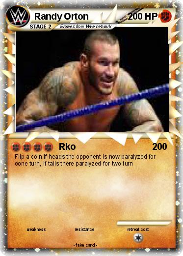 Pokemon Randy Orton