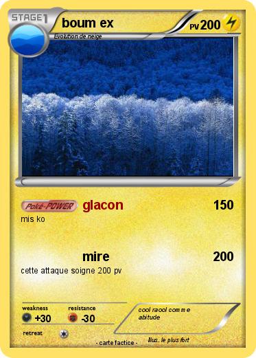Pokemon boum ex