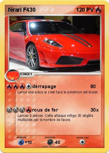 Pokemon férari F430