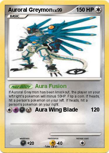Pokemon Auroral Greymon