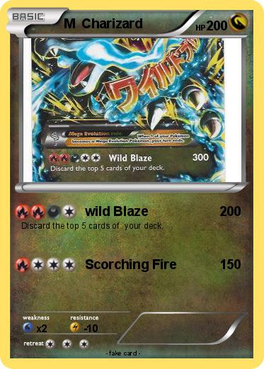 Pokemon M  Charizard